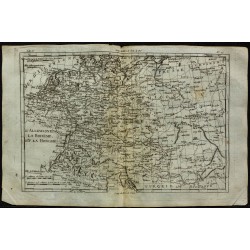 1784 - Carte de l'Allemagne, Bohème et Hongrie 