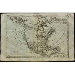 1784 - Carte de l'Amérique septentrionale 