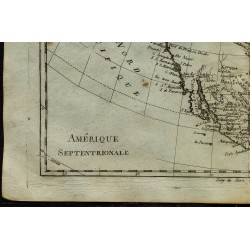 1784 - Carte de l'Amérique septentrionale 