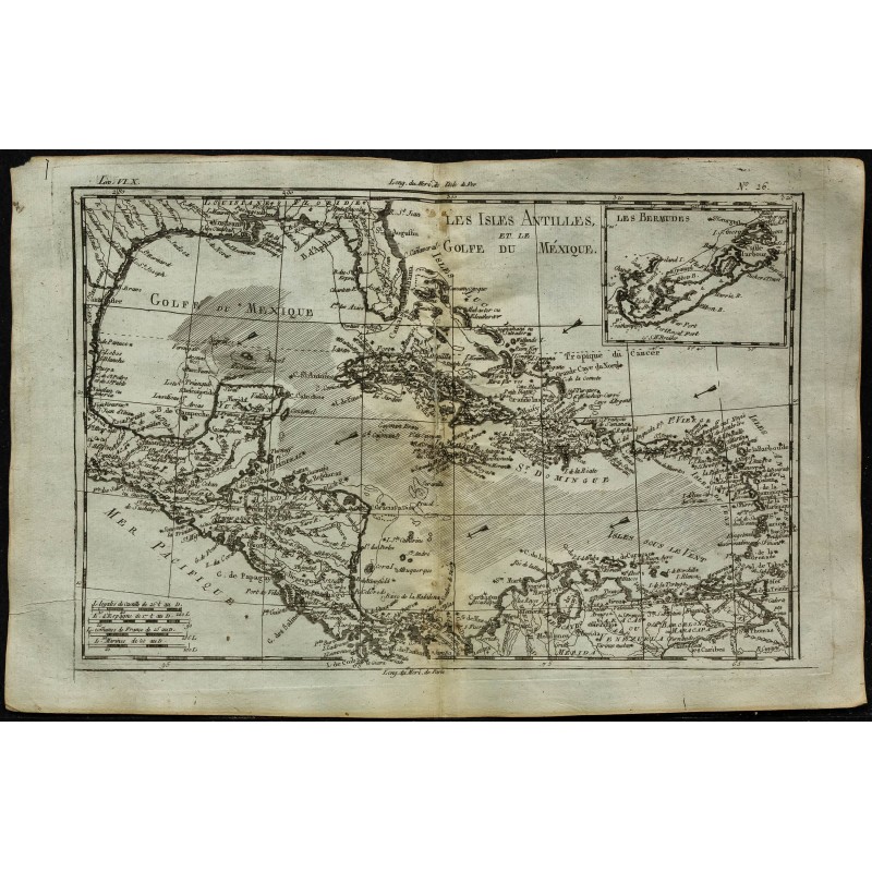 1784 - Carte des Antilles et du Golfe du Mexique 1784 - Carte des Antilles et du Golfe du Mexique