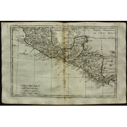 1784 - Carte ancienne du Mexique 