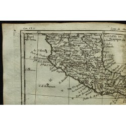 1784 - Carte ancienne du Mexique 
