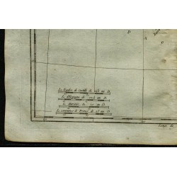 1784 - Carte ancienne du Mexique 