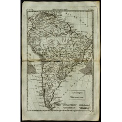 1784 - Carte de l'Amérique méridionale 