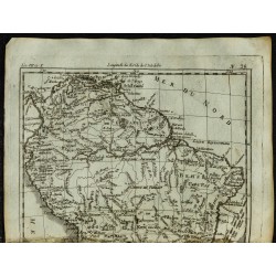 1784 - Carte de l'Amérique méridionale 