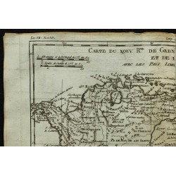 1784 - Carte du Venezuela & Colombie 