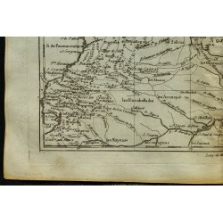 1784 - Carte du Venezuela & Colombie 