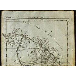 1784 - Carte de la Guyane française et hollandaise 