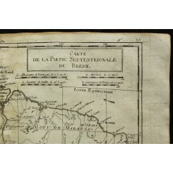 1784 - Carte de la partie septentrionale du Brésil 