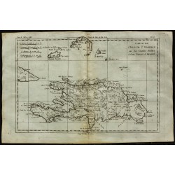 1784 - Carte de Saint Domingue 