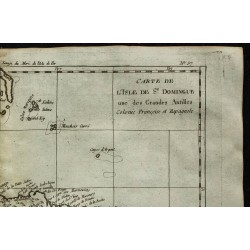 1784 - Carte de Saint Domingue 
