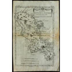 1784 - Carte de la Martinique 