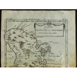 1784 - Carte de la Martinique 