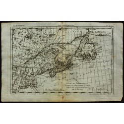 1784 - Carte de Terre-Neuve & Nouvelle Écosse 