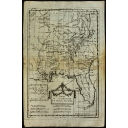 1784 - Carte de la Louisiane et de la Floride 