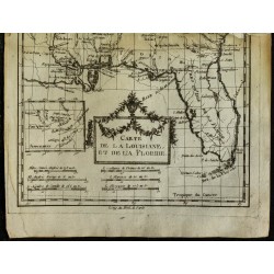 1784 - Carte de la Louisiane et de la Floride 