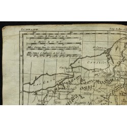 1784 - Carte de la partie nord des États-Unis 