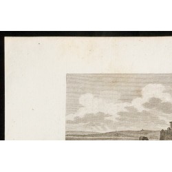 Gravure de 1829 - Chateau Gaullard - 2