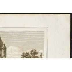 Gravure de 1829 - Porte de Moret - 3