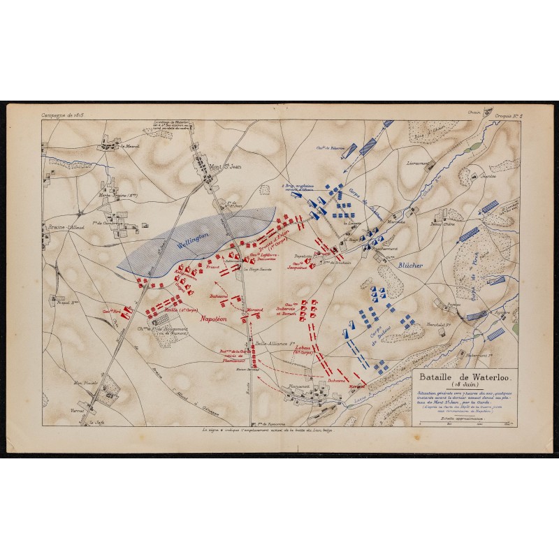 1900 - Bataille de Waterloo 