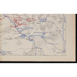 1900 - Carte des Opérations - Brienne à La Rothière 