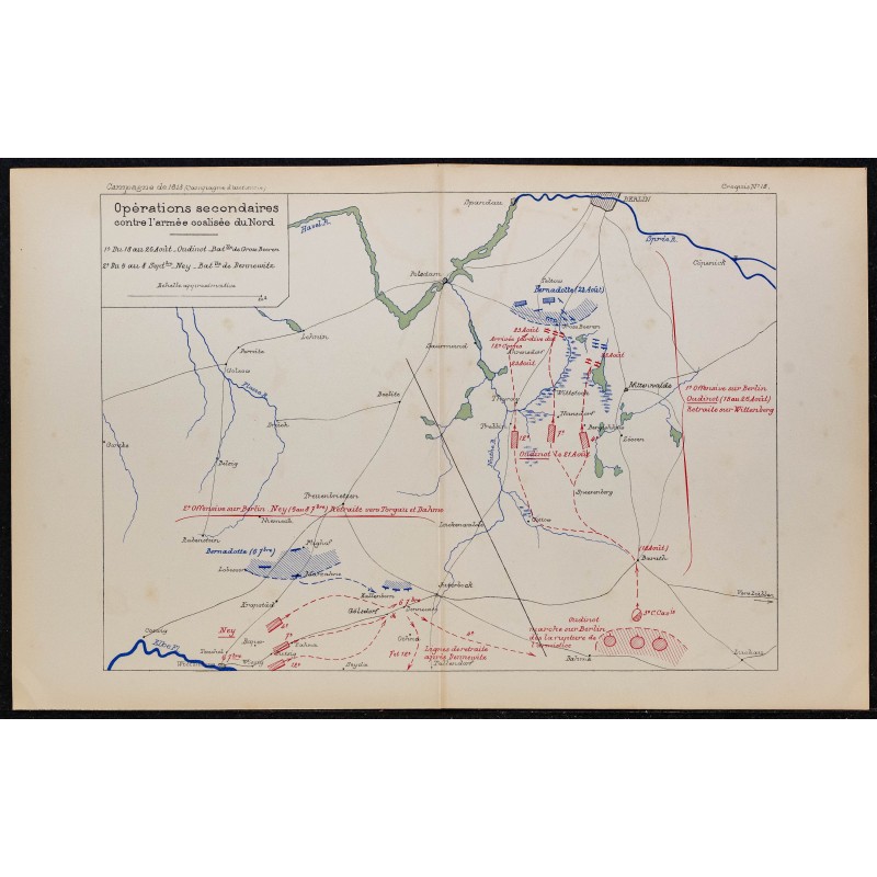 1900 - Théâtre des Opérations Secondaires contre l'Armée Coalisée du Nord 