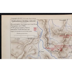 1900 - Opérations du mois d'avril 1813 