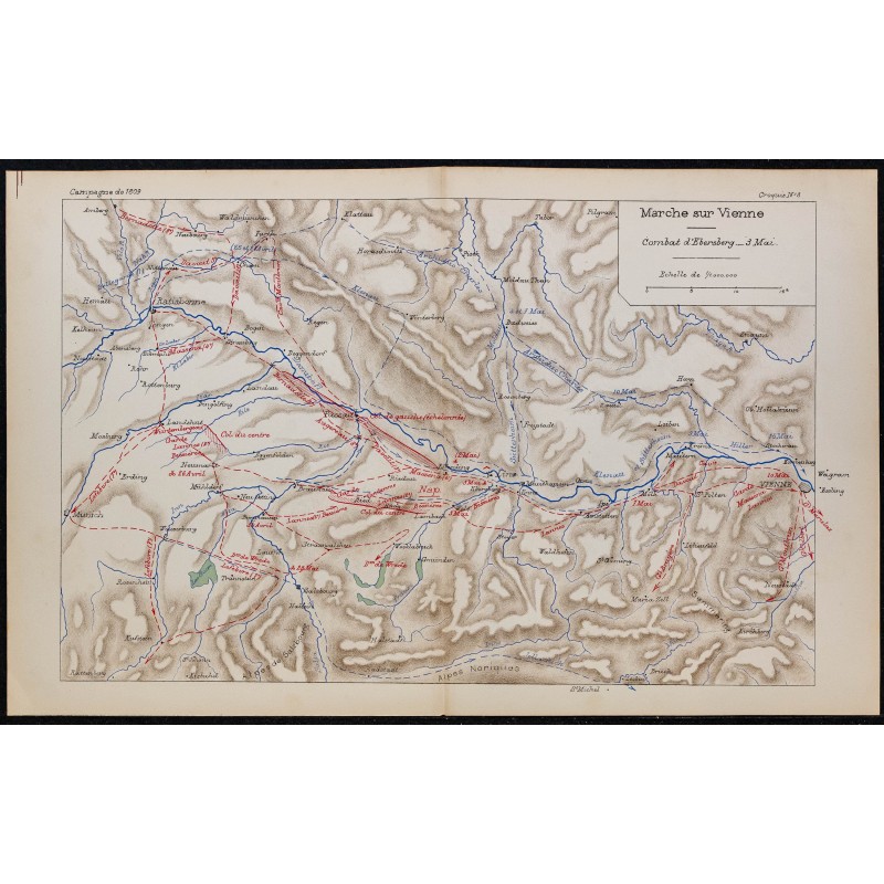 1900 - Marche sur Vienne & Combat d'Ebersberg 