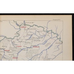 1900 - Théâtre des opérations autour de Ratisbonne 