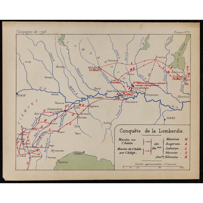 1900 - Conquête de la Lombardie 