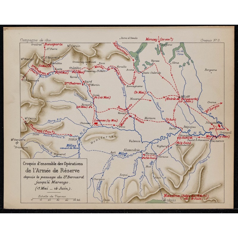 1900 - Campagne de Marengo 
