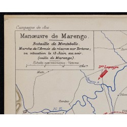 1900 - Mouvement avant Bataille de Marengo 