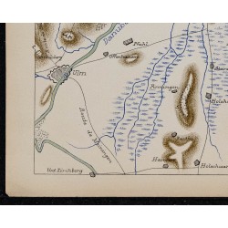 1900 - Plan stratégique de la bataille d'Ulm 