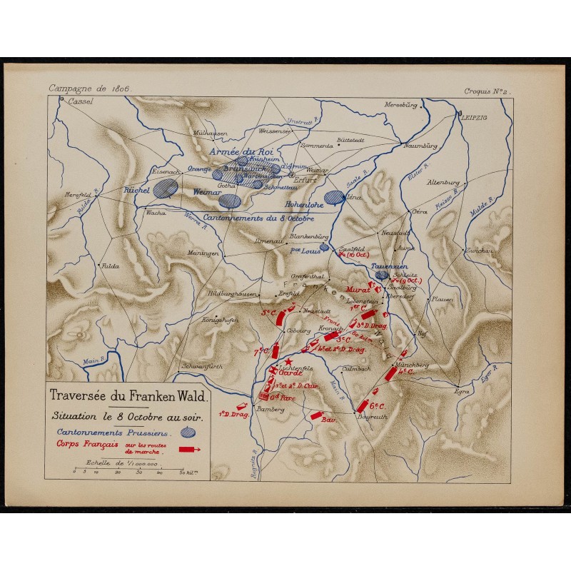 1900 - Traversée du Franken Wald 
