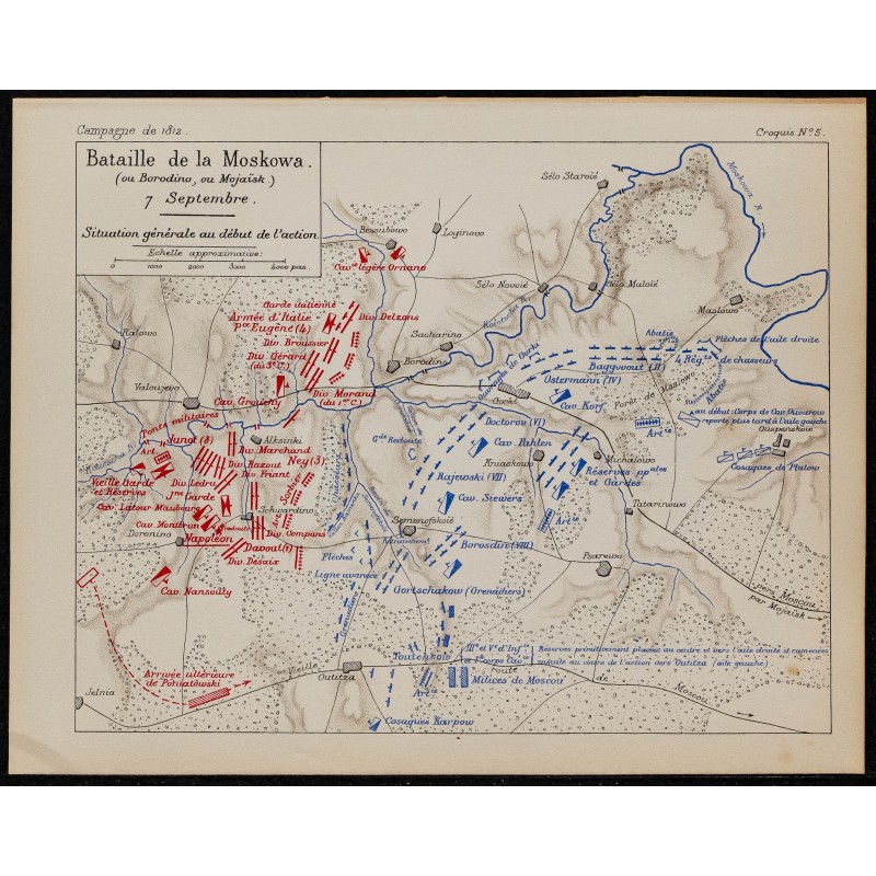 1900 - Bataille de Borodino (Moskowa) 1900 - Bataille de Borodino (Moskowa)