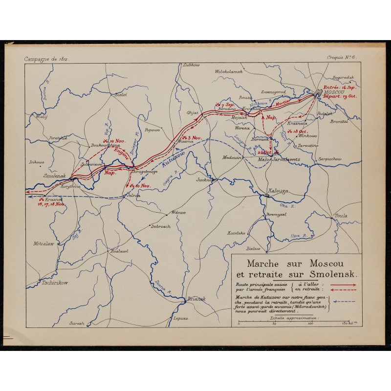 1900 - Marche sur Moscou & Retraite sur Smolensk 