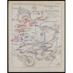 1900 - Bataille de Lützen - Dispositions d'ensemble 