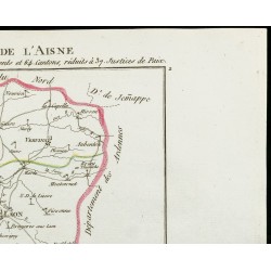 Gravure de 1802 - Département de l'Aisne - 3