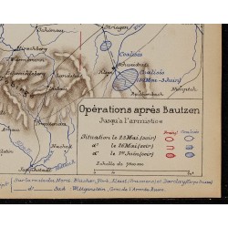 1900 - Théâtre des opérations après Bautzen 