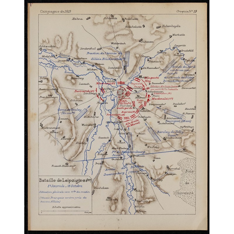 1900 - Bataille de Leipzig 