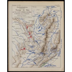 1900 - Passage du Rhin 