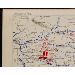 1900 - Théâtre des opérations du 16 février 1814 