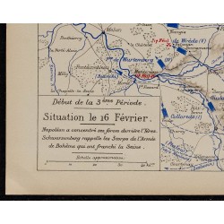 1900 - Théâtre des opérations du 16 février 1814 