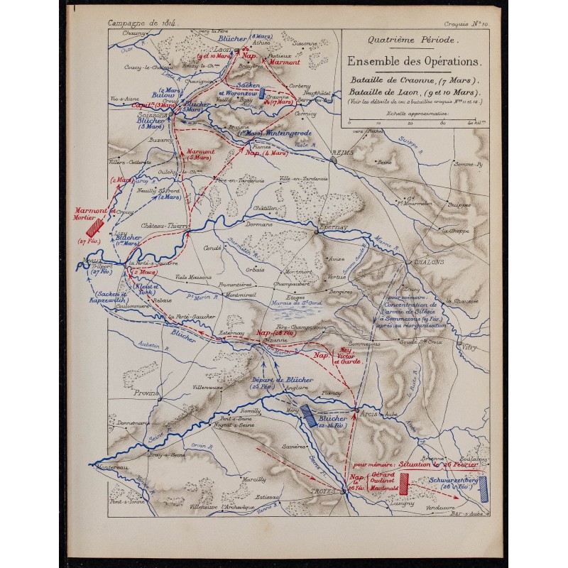 1900 - Bataille de Craonne & Laon 