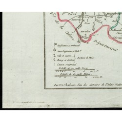 Gravure de 1802 - Département de l'Allier - 4