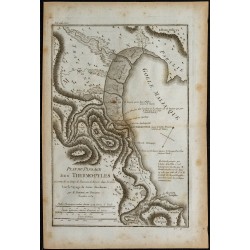 1788 - Carte du passage des Thermopyles 