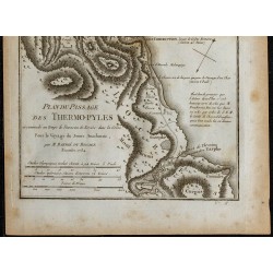 1788 - Carte du passage des Thermopyles 