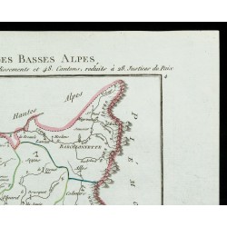 Gravure de 1802 - Département des Basses-Alpes - 3