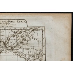 1788 - Carte de la mer noire et de la mer d'Azov 