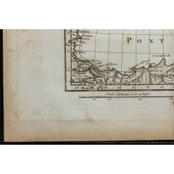 1788 - Carte de la mer noire et de la mer d'Azov 